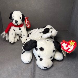 TY Beanie Babies Dalmatian Trio